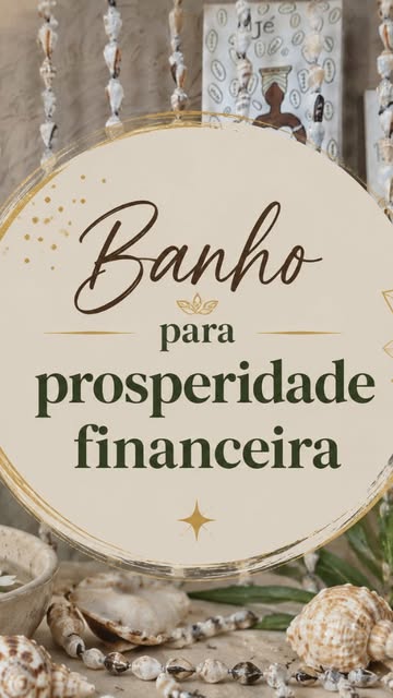 Prosperidade como cuidado ritual