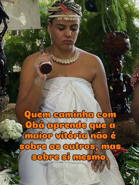 Oba e a vitoria sobre si