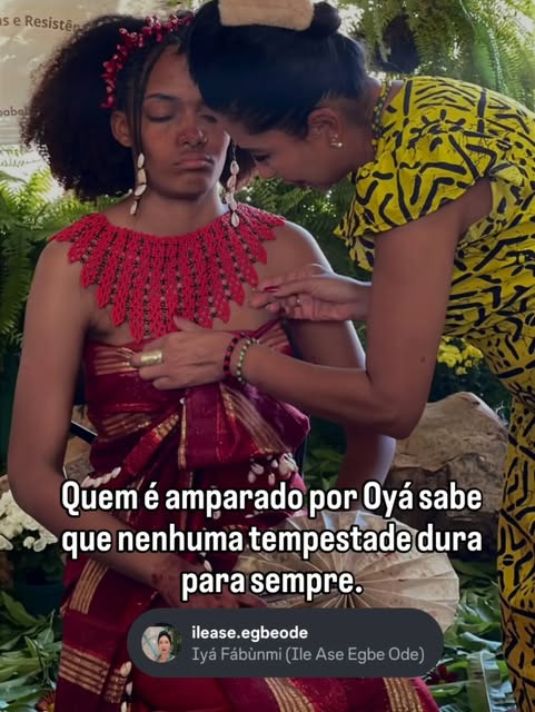 Oya e a travessia das tempestades